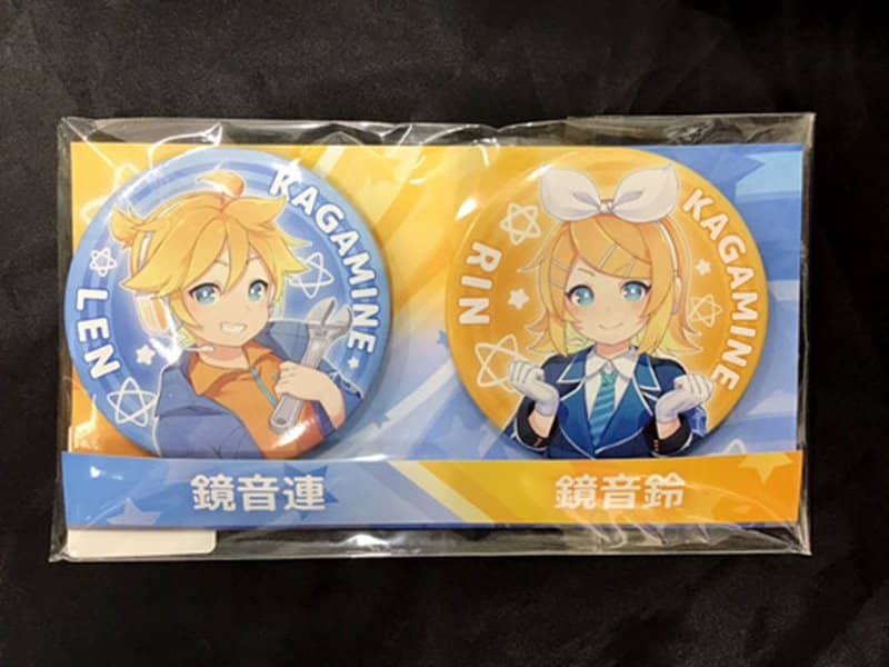 [New] Hatsune Miku X Takame Shoujo Collaboration Can Badge Set-Kagamine Len & Kagamine Rin / Nozomi Sosei Co., Ltd. Release Date: December 31, 2019