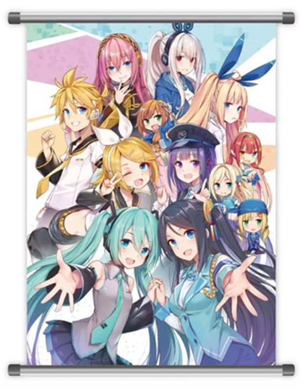 【新品】VOCALOID×高捷少女コラボ　記念大判タペストリー / 希萌創意有限公司 発売日:2019年08月25日