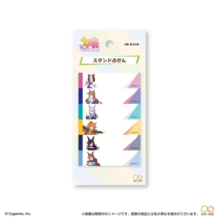 [New] Umamusume Pretty Derby Stand Sticky Notes / Sunstar Stationery Release Date: Around April 2022