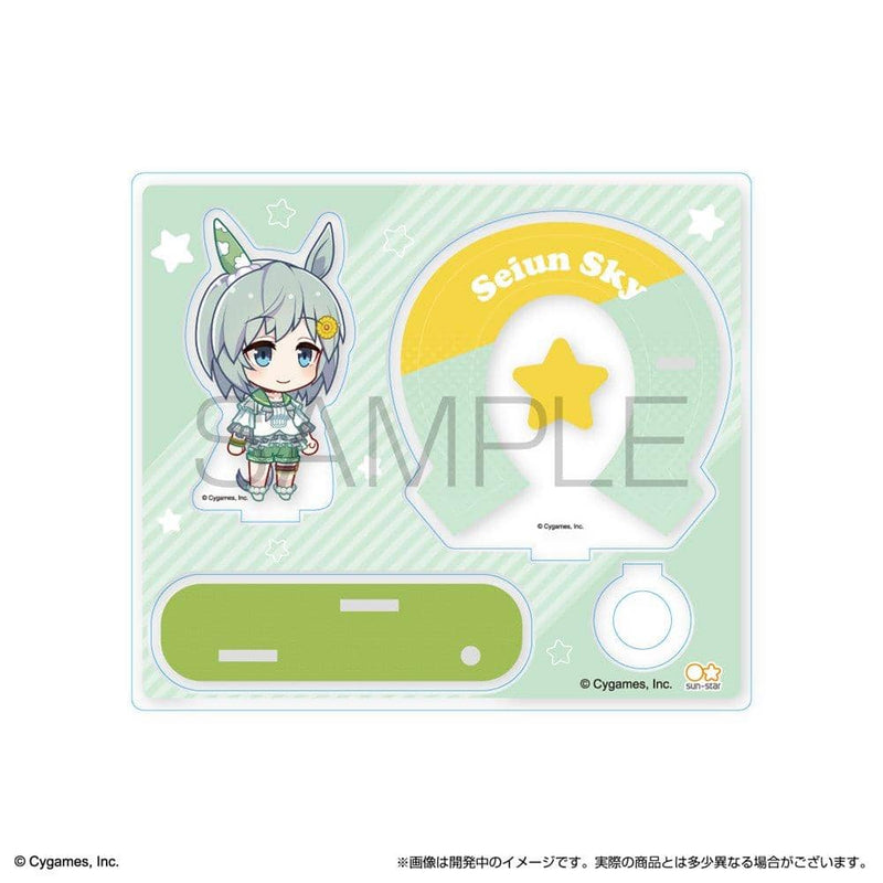 【新品】アクリルペンスタンド　ウマ娘 プリティーダービー　セイウンスカイ / サンスター文具 発売日:2022年02月頃