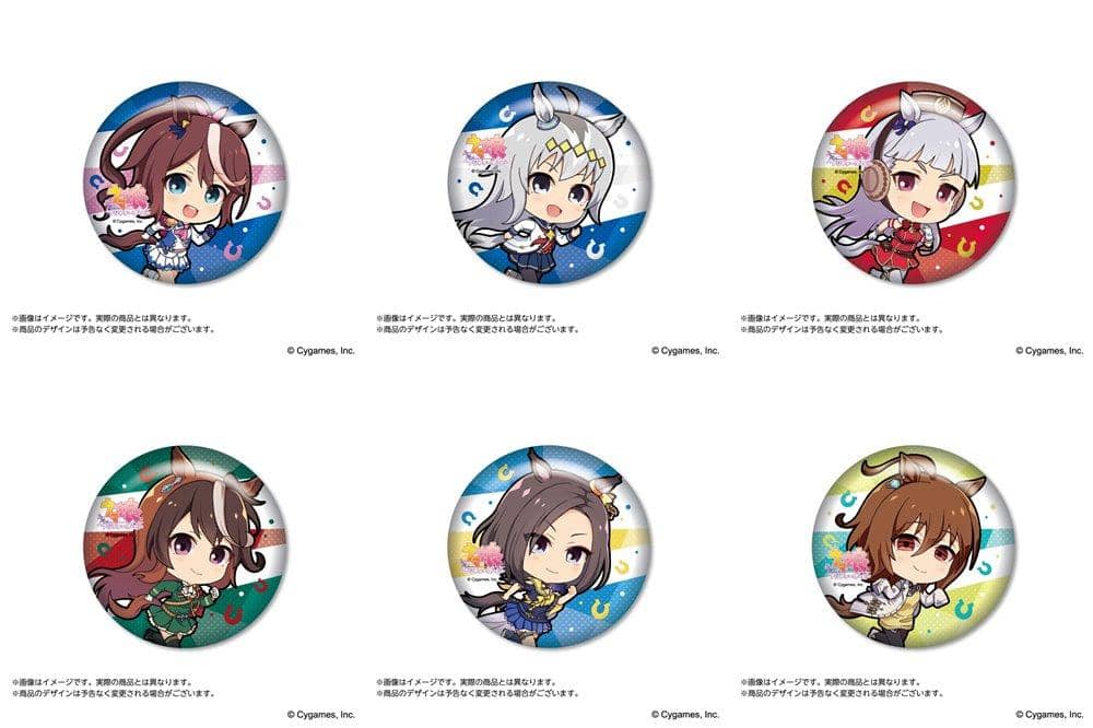 [New] Uma Musume Pretty Derby Chara Petit Can Badge 6 Pack BOX / Oami Release Date: Around February 2022