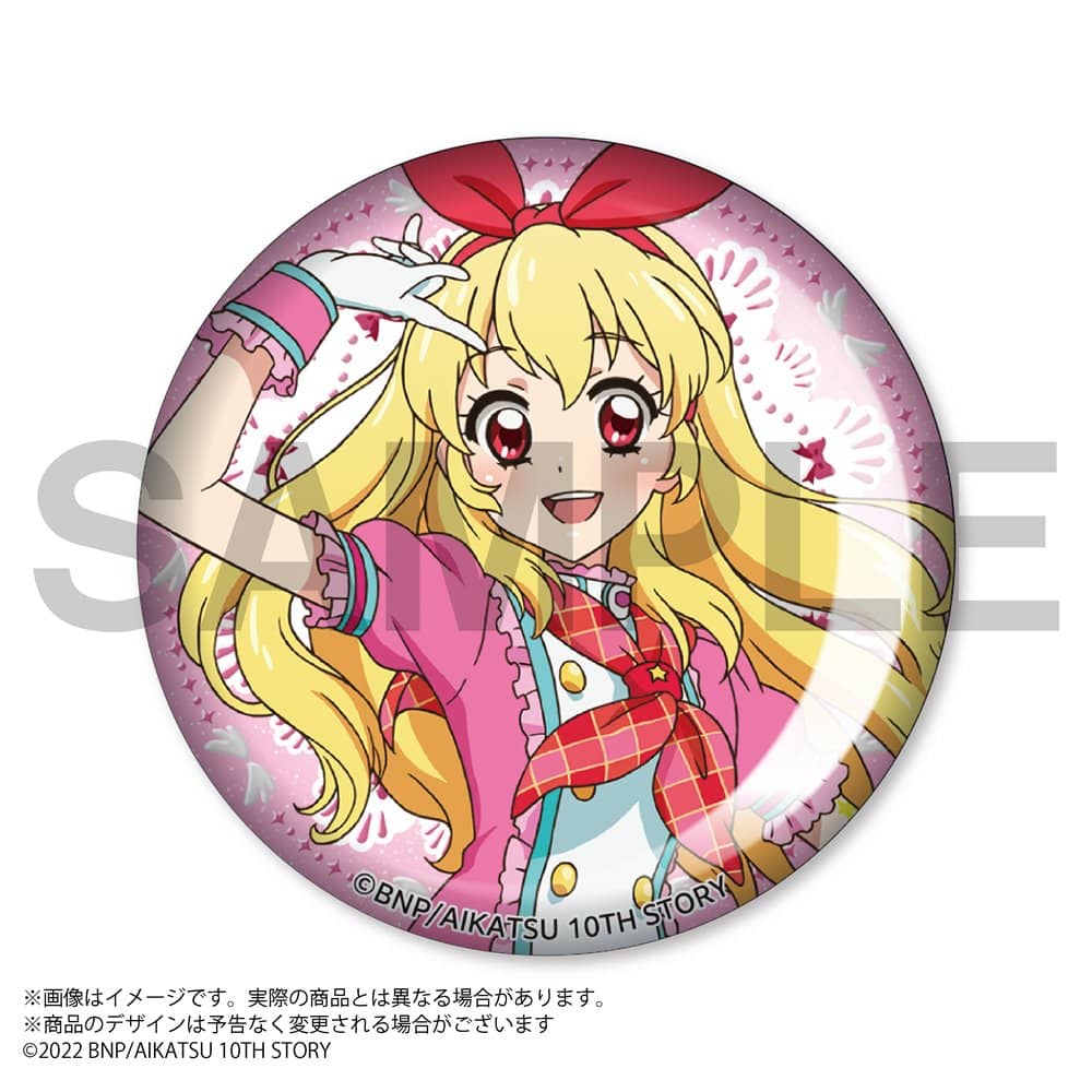 新品】『アイカツ！』 ジュエリー缶バッジ 星宮いちご / あみあみ 発売