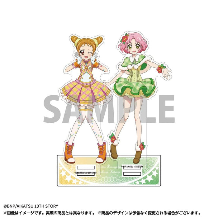 [New] "Aikatsu! ] Pair acrylic stand.3 Otome Arisugawa & Sakura Kitaoji / AmiAmi Release date: around February 2023