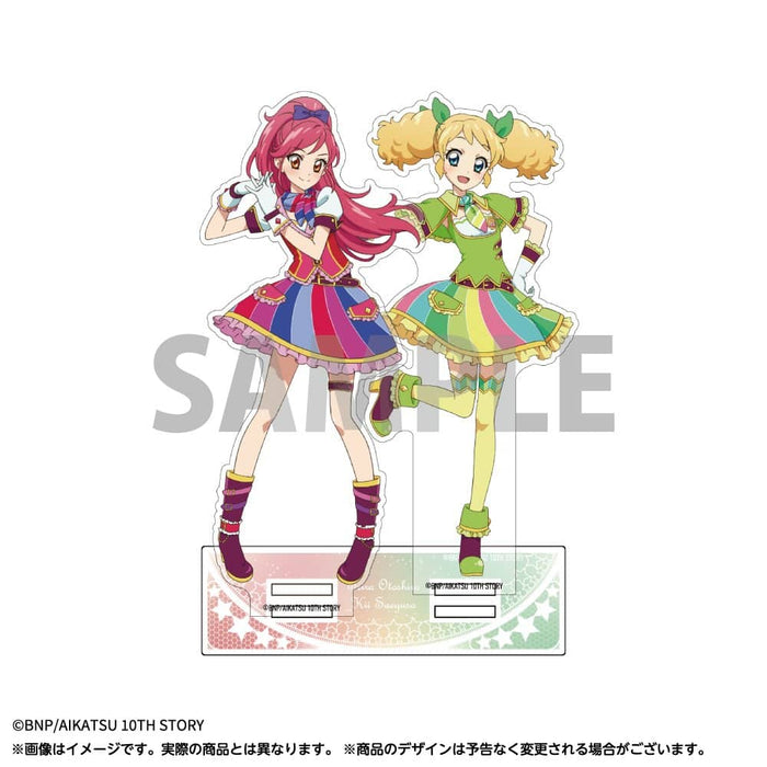 [New] "Aikatsu! ] Pair Acrylic Stand 5 Seira Otoshiro & Kii Saegusa / AmiAmi Release Date: Around February 2023