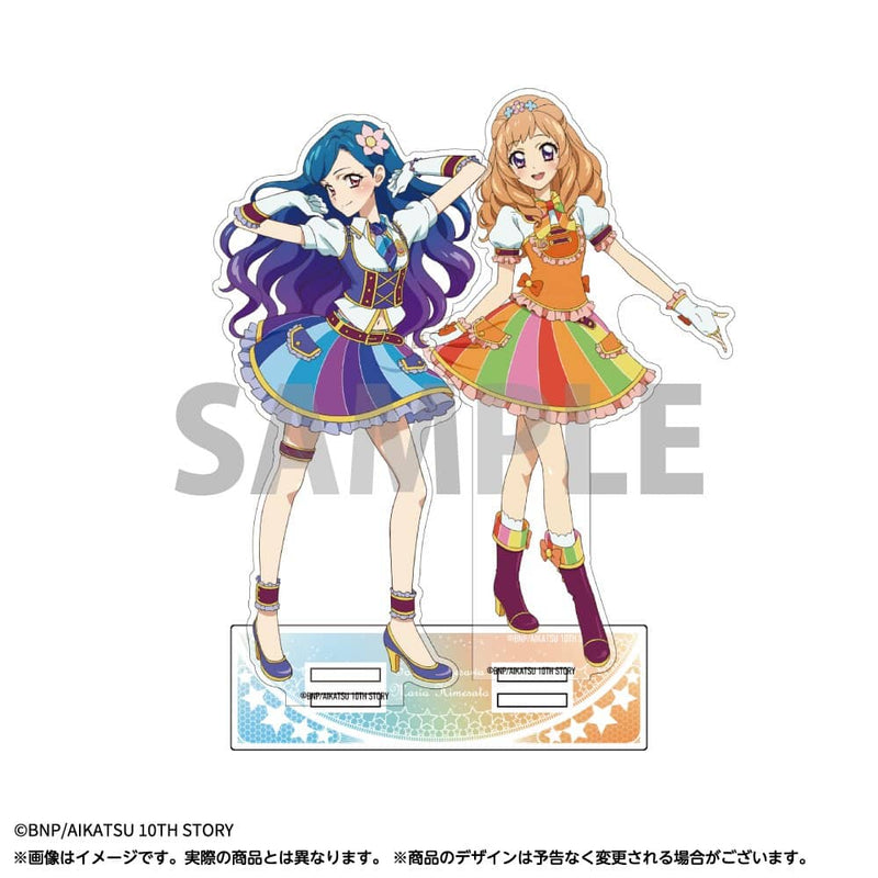 【新品】『アイカツ！』 ペアアクリルスタンド.6 風沢そら＆姫里マリア / あみあみ 発売日:2023年02月頃