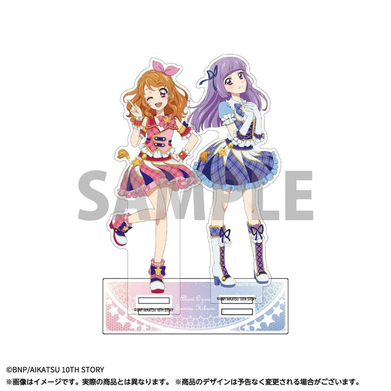 [新项目]“Aikatsu！ ” 一对亚克力支架。7 Akari Ozora &amp; Sumire Hikami / AmiAmi 发售日期：2023 年 2 月左右