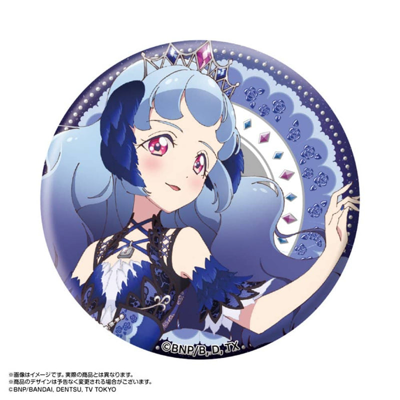 【新品】アイカツフレンズ！ ジュエリー缶バッジ 白百合さくや / あみあみ 発売日:2024年02月頃