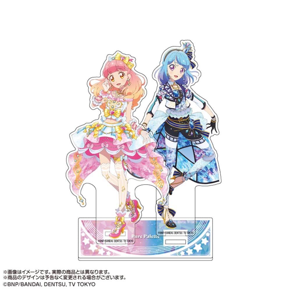 新品】アイカツフレンズ！ フレンズアクリルスタンド ピュアパレット