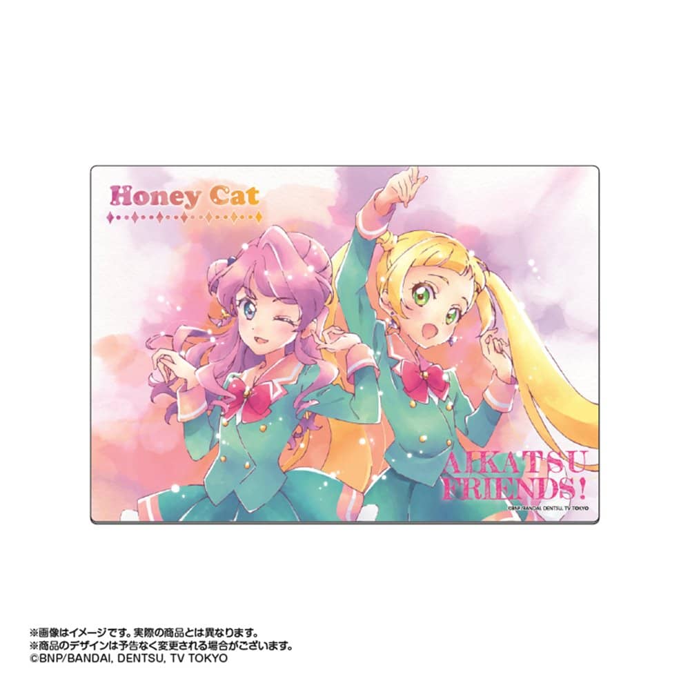 【新品】アイカツフレンズ！ マルチデスクマット ハニーキャット / あみあみ 発売日:2024年02月頃