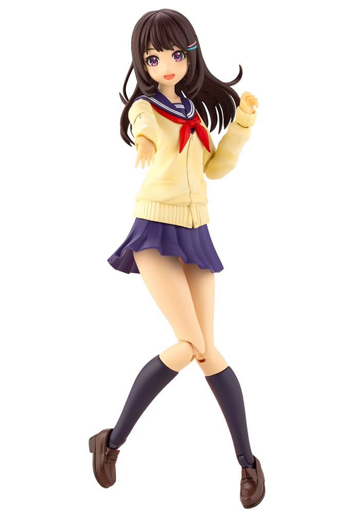 【新品】創彩少女庭園 結城まどか 桃桜高校・冬服 / KOTOBUKIYA 発売日:2021年10月31日