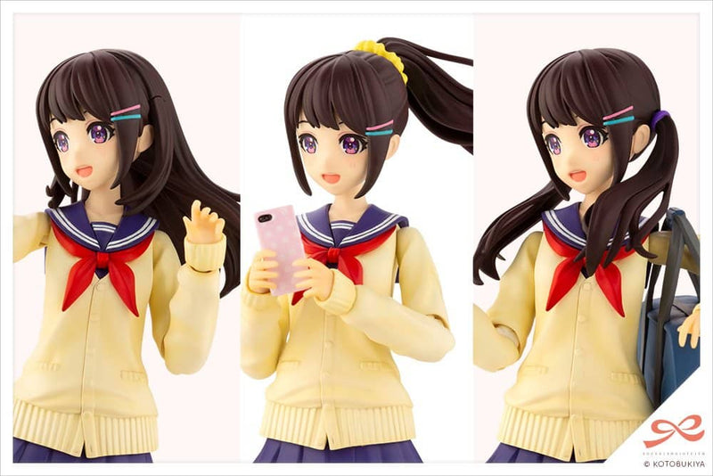 【新品】創彩少女庭園 結城まどか 桃桜高校・冬服 / KOTOBUKIYA 発売日:2021年10月31日