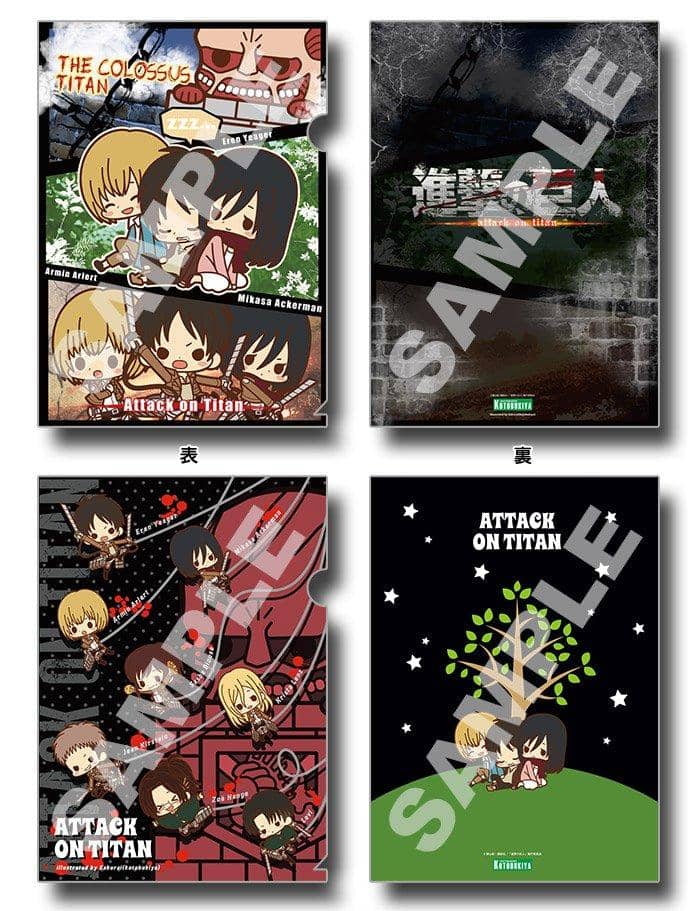 [新] 进击的巨人 透明文件夹童年好友 ver/KOTOBUKIYA 发售日期: 2013-10-31