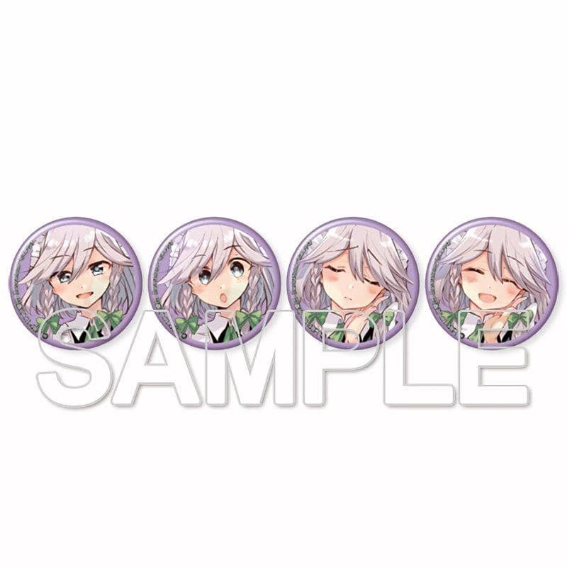 [New] Touhou Project Jurokuya Sakuya Can Badge Set / KADOKAWA Release Date: Around October 2020