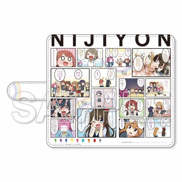 [New] "Nijiyon-Love Live! Nijigasaki Gakuen School Idol Club Yonkoma ”1 frame general election notebook type smartphone case / KADOKAWA Release date: Around December 2020