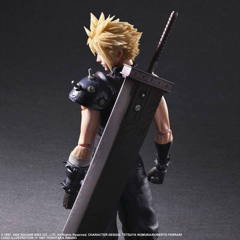 [New] FINAL FANTASY VII Remake PLAY ARTS Kai Cloud Strife Version 2 / Square Enix Release Date: Around November 2020