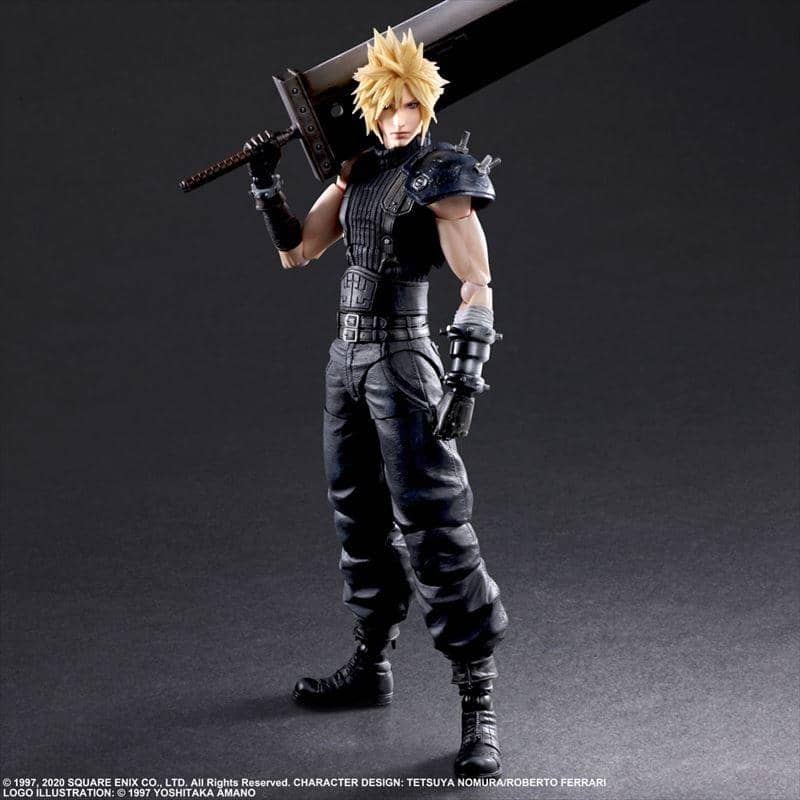 [New] FINAL FANTASY VII Remake PLAY ARTS Kai Cloud Strife Version 2 / Square Enix Release Date: Around November 2020