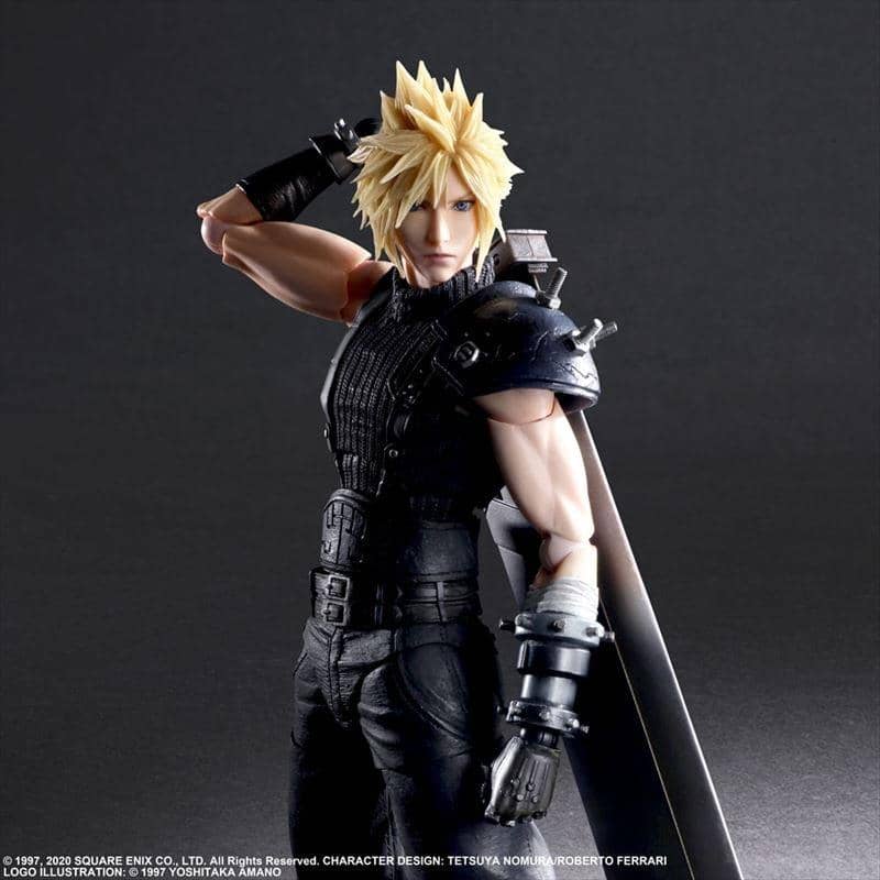 [New] FINAL FANTASY VII Remake PLAY ARTS Kai Cloud Strife Version 2 / Square Enix Release Date: Around November 2020