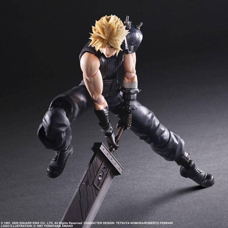 [New] FINAL FANTASY VII Remake PLAY ARTS Kai Cloud Strife Version 2 / Square Enix Release Date: Around November 2020