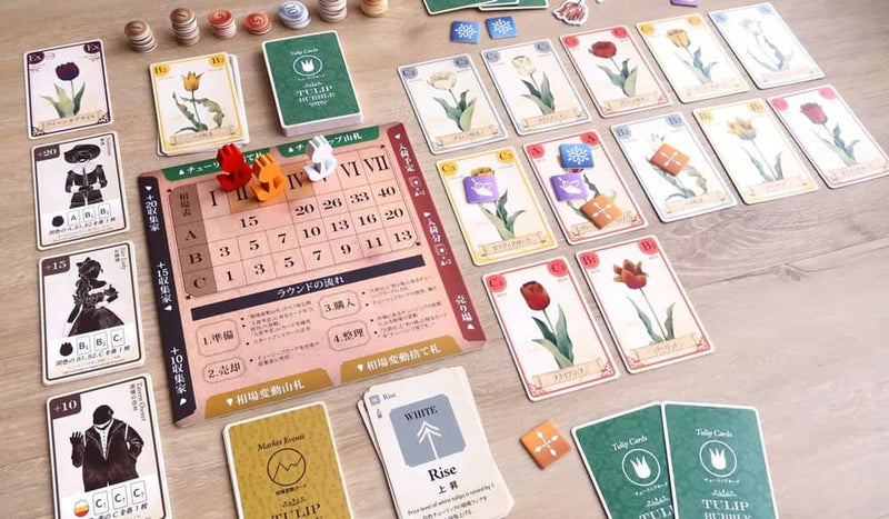 【新品】チューリップバブル / Moaideas Game Design 発売日:2022年12月頃