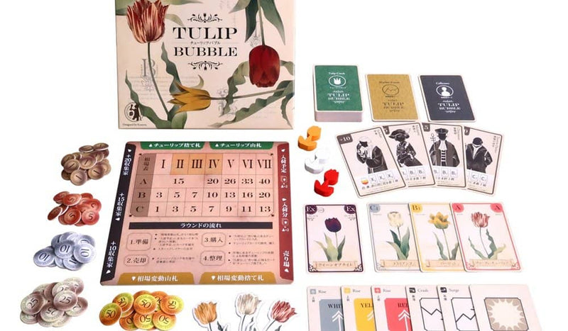 【新品】チューリップバブル / Moaideas Game Design 発売日:2022年12月頃