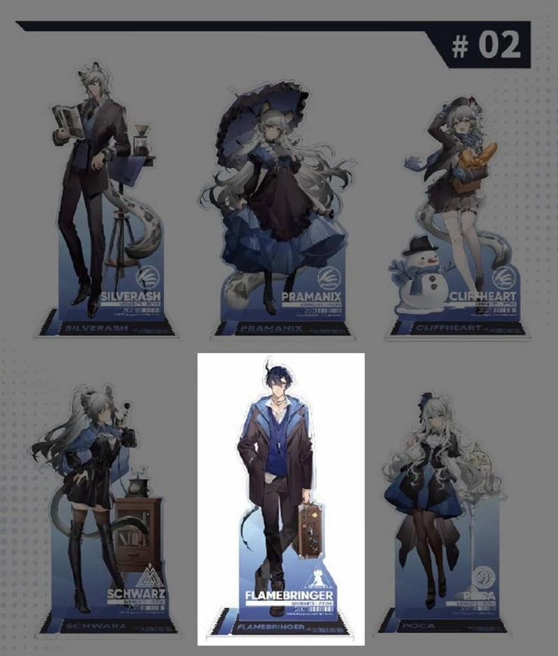 【新品】アークナイツ コラボカフェ 冬シリーズ アクリルスタンド エンカク / MOEHOT