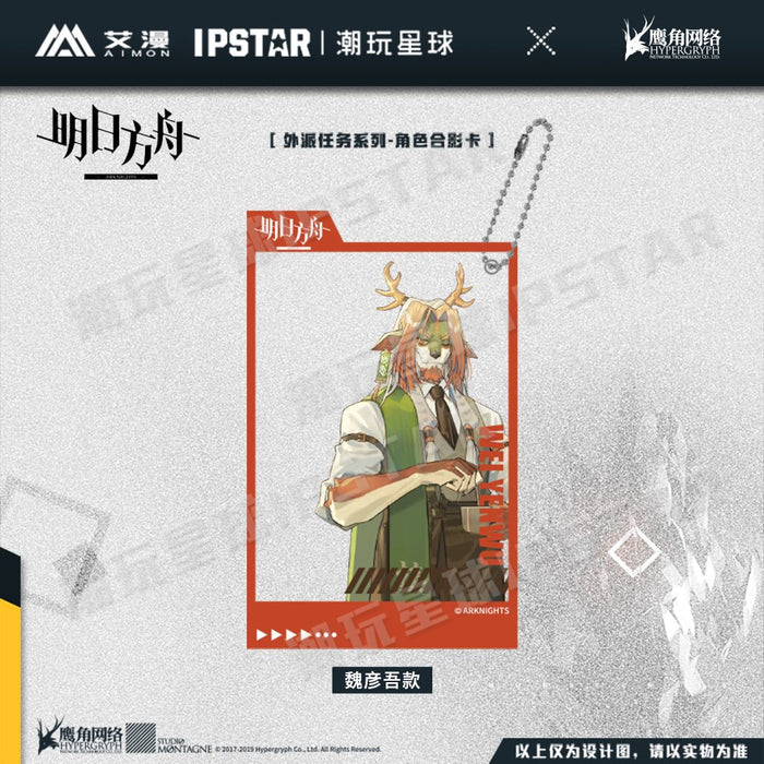 [Used / Imported Items (New and Old Items, etc.)] Arknights Foreign Mission Series Chara Acrylic Card Wei Hikogo [Condition: Body S Package S] / MOEHOT