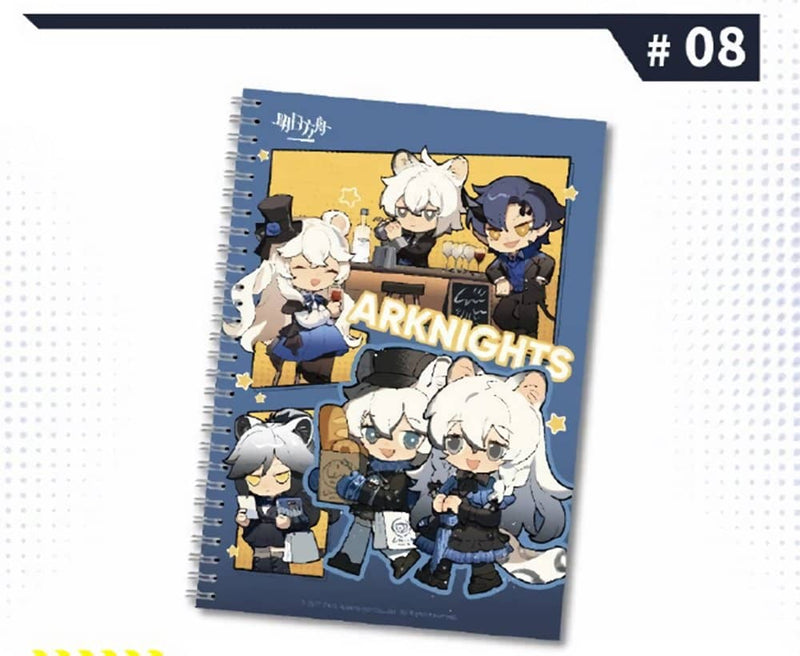 【新品】アークナイツ コラボカフェ 冬シリーズ コイルノート / MOEHOT