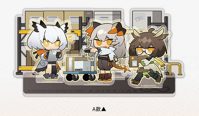 【新品】アークナイツ ライン生命コラボカフェ アクリルスタンドセット ver.A / MOEHOT