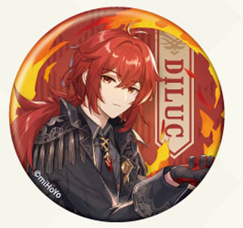 [New] 原神 聯名咖啡廳 徽章 迪盧克 / IPSTAR潮玩星球