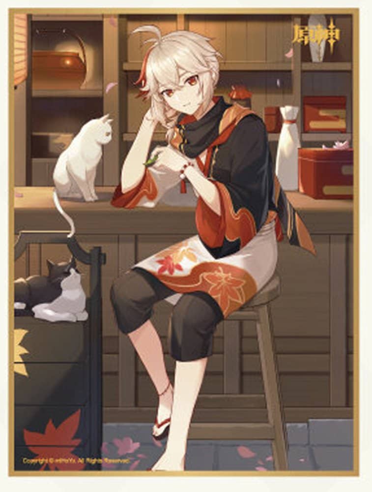 [New] 原神 聯名咖啡廳 簽名板 楓原萬葉 / IPSTAR潮玩星球