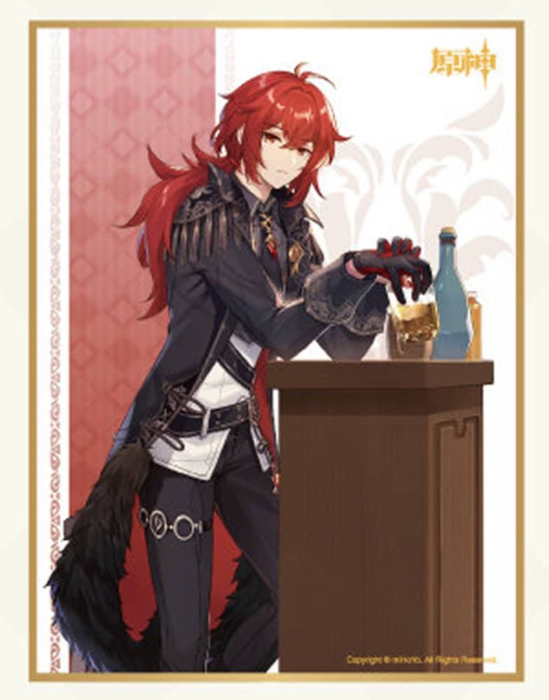 [New] 原神 聯名咖啡廳 簽名板 迪盧克 / IPSTAR潮玩星球