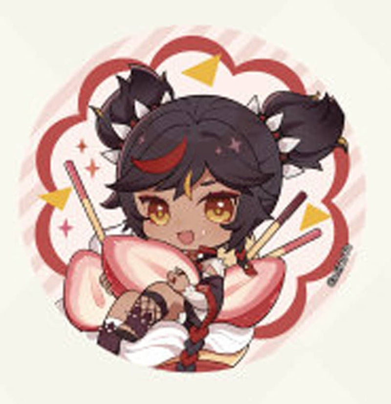 [New] 原神 联名咖啡店 Q版闪亮徽章 辛焱 / IPSTAR潮玩星球