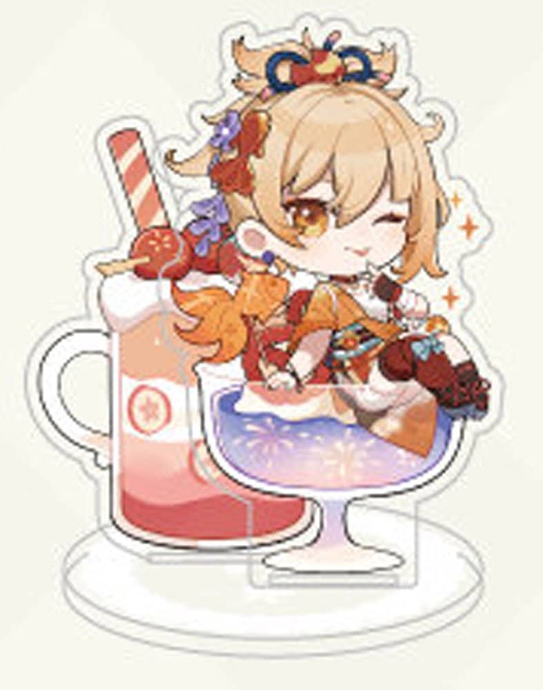 [New] 原神 联动咖啡厅 变形亚克力立牌 宵宫 / IPSTAR潮玩星球