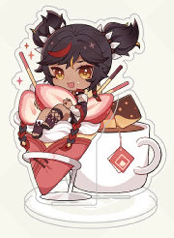 [New] Genshin Impact Collaboration Cafe Chibi Acrylic Stand Xinyan / IPSTAR潮玩星球