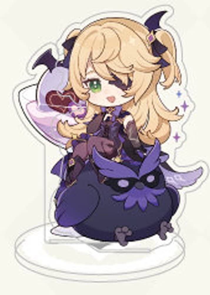 [New] Genshin Impact Collaboration Cafe Chibi Acrylic Stand Fischl / IPSTAR潮玩星球