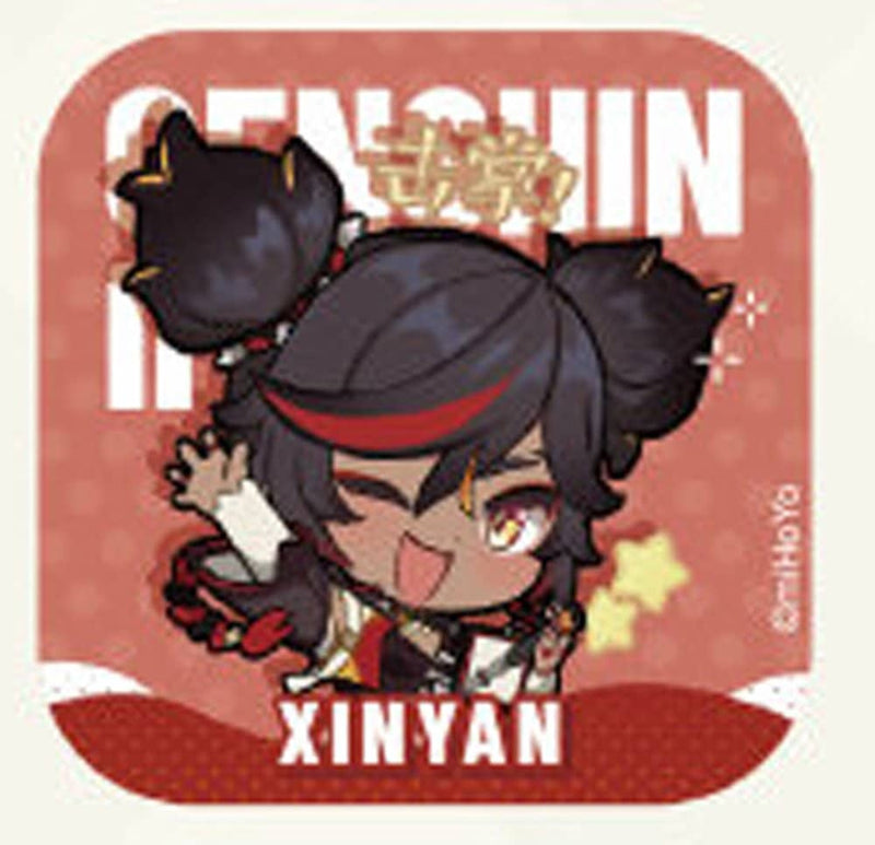 [New] 原神 联名咖啡店 Q版徽章 辛焰 / IPSTAR潮玩星球