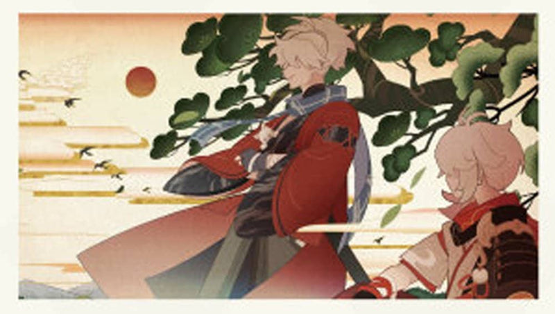 [New] 原神 联名咖啡 雷霆追逐孤独之旅 明信片套装 / IPSTAR潮玩星球