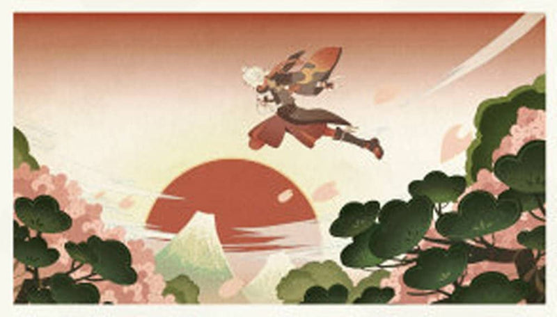 [New] 原神 联名咖啡 雷霆追逐孤独之旅 明信片套装 / IPSTAR潮玩星球