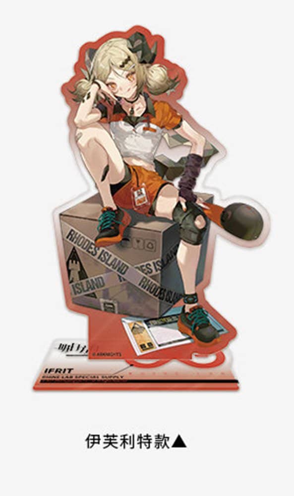 【新品】アークナイツ ライン生命コラボカフェ アクリルスタンド イフリータ / MOEHOT