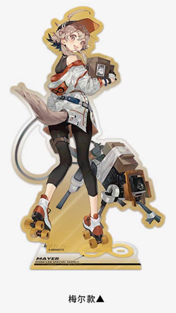 [New] Arknights Line Life Collaboration Cafe Acrylic Stand Mayer / MOEHOT
