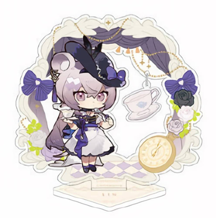 [Imported item] Arknights Collaboration Cafe Tea Party Promise Deformed Acrylic Stand Rin / IPSTAR Shiotoyoshi Ball