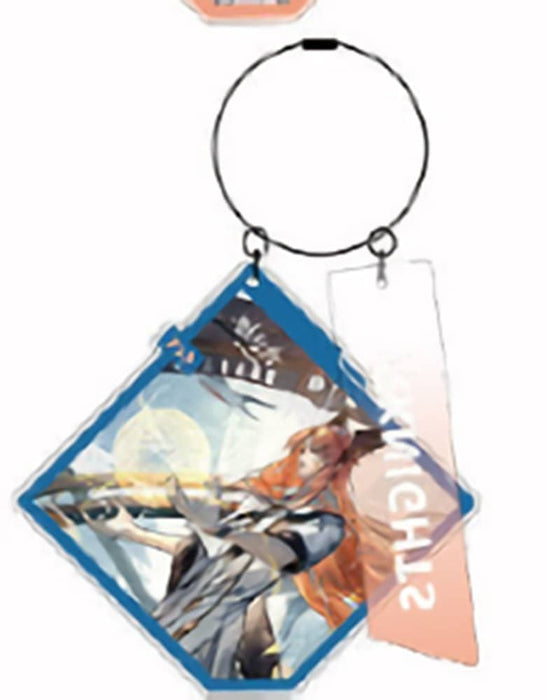[Imported item] Arknights Collaboration Cafe Tea Party Promise Double-Sided Acrylic Keychain Passenger / IPSTAR Shiotoyoshi Ball