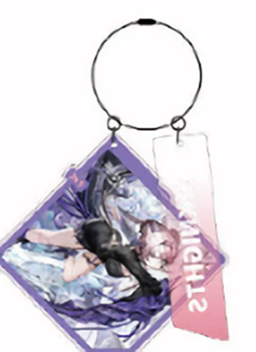 [Imported item] Arknights Collaboration Cafe Tea Party Promise Double-Sided Acrylic Keychain Rin / IPSTAR Shiotoyoshi Ball