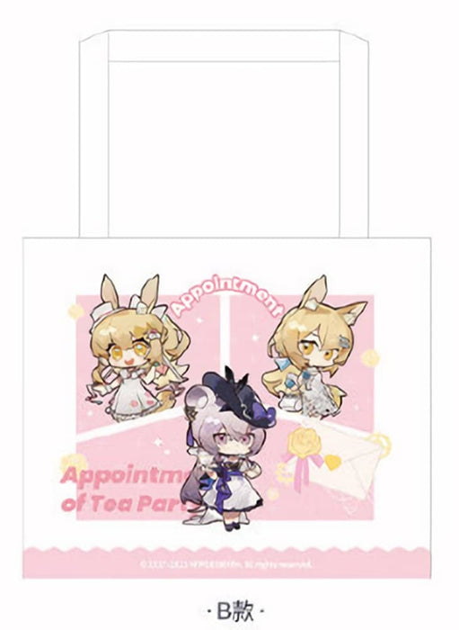 [Imported product] Arknights Collaboration Cafe Tea Party Promise Deformed Tote Bag B / IPSTAR Shiotoyoshikyu