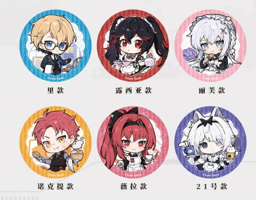 [Imported item] Punishing: Gray Raven Collaboration Cafe Trading Can Badge (SD Character) 1BOX / IPSTAR Shiotoyoshi Ball