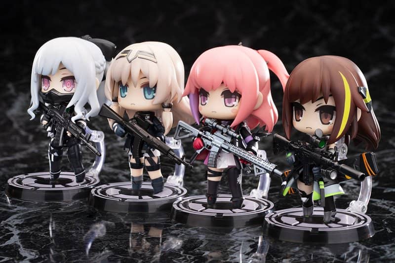 [New] HOBBY MAX MINIC RAFT Series Deformed Movable Figure Girls Frontline Rebellion Platoon All 4 types set / HOBBY MAX Release date: Around April 2021