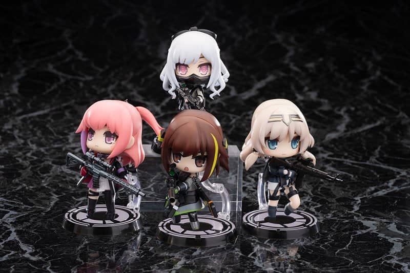 [New] HOBBY MAX MINIC RAFT Series Deformed Movable Figure Girls Frontline Rebellion Platoon All 4 types set / HOBBY MAX Release date: Around April 2021