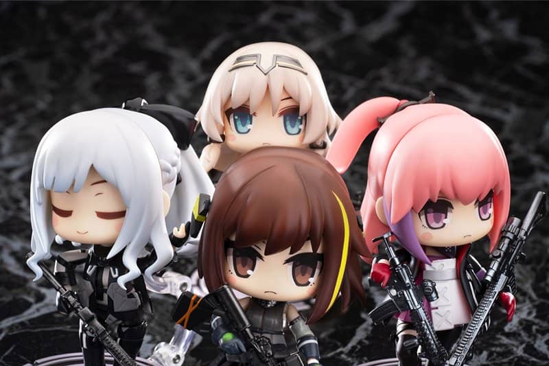 [New] HOBBY MAX MINIC RAFT Series Deformed Movable Figure Girls Frontline Rebellion Platoon All 4 types set / HOBBY MAX Release date: Around April 2021