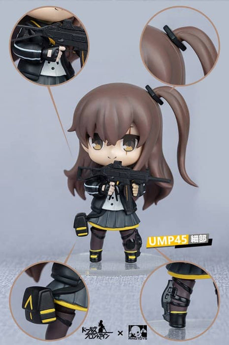 [New] "Dolls Frontline" 404 Platoon Official Movable Figure 4 Body Set / Ring Toys Release Date: Around April 2019