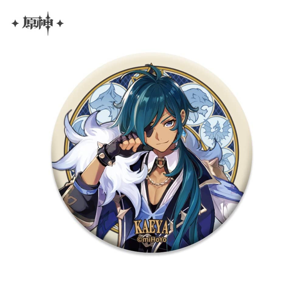 新品】原神 モンド城シリーズ キャラ缶バッジ ガイア / miHoYo